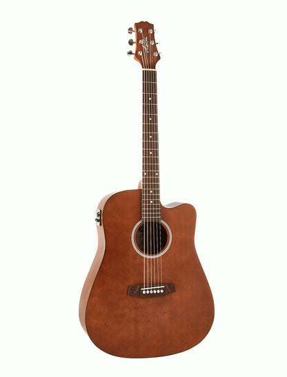 Ashton D20Ceq Ms Dreadnought Cutaway Acoustic Guitar With Eq — view 3