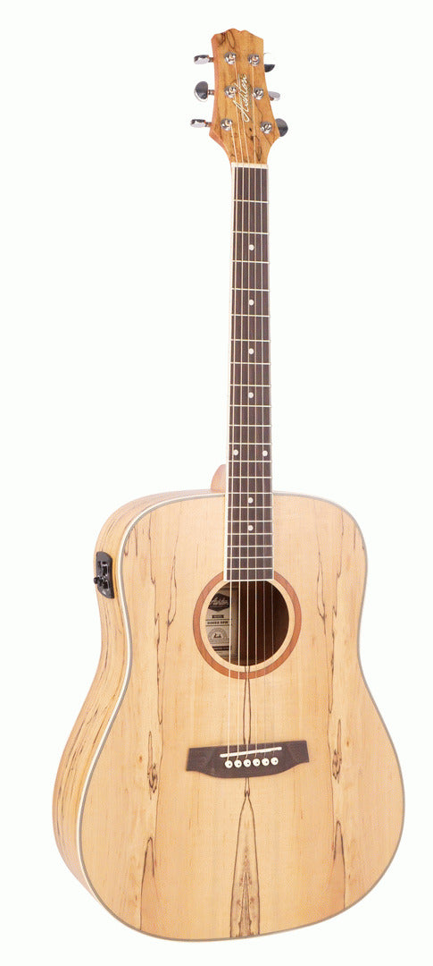 Ashton D26EQ SPM Acoustic Guitar w/ Pickup (Spalted Maple) — view 6