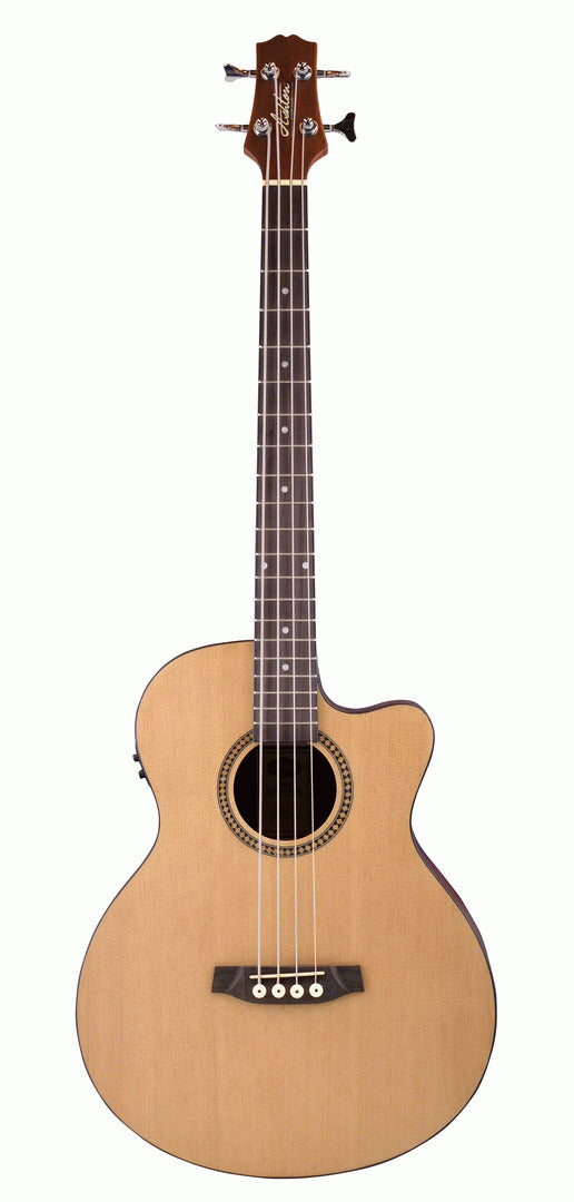 Ashton Acb400Ceqntm Acoustic Bass Guitar With Cutaway And Eq
