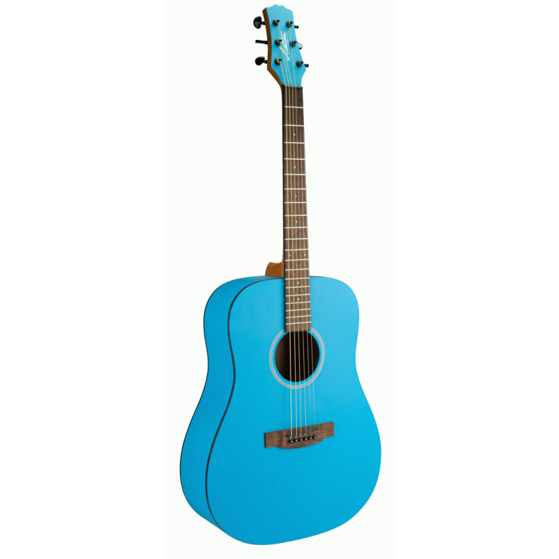 Ashton SPD30 BLS Acoustic Guitar with Gig Bag - Blue Sky — view 4