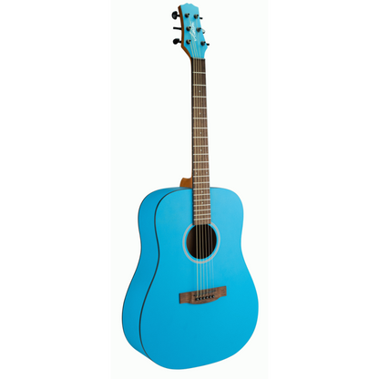 Ashton SPD30 BLS Acoustic Guitar with Gig Bag - Blue Sky — view 4