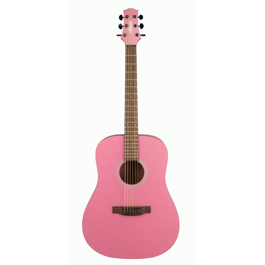 Ashton SPD30 GUV Acoustic Guitar Pink Guava with Gig Bag