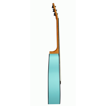 Ashton SPD30 TRP Acoustic Guitar with Gig Bag - Tropical Aqua — view 3