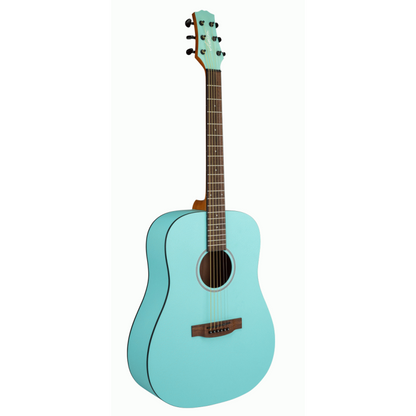 Ashton SPD30 TRP Acoustic Guitar with Gig Bag - Tropical Aqua — view 4