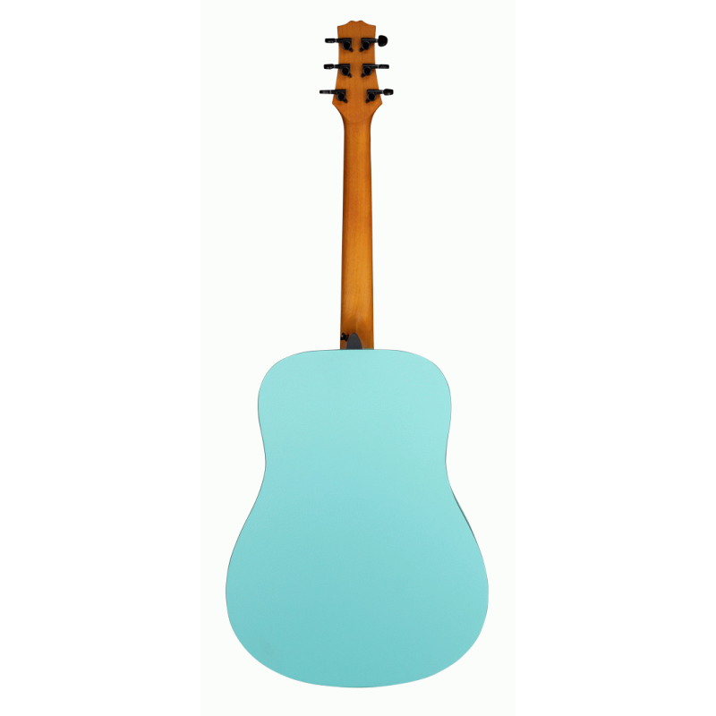 Ashton SPD30 TRP Acoustic Guitar with Gig Bag - Tropical Aqua — view 2