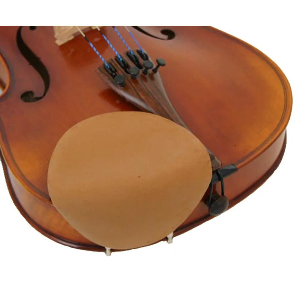 Violin Chinrest Cover Strad-Pad Beige Standard - Reduces Irritation, Washable, Detachable, Made in USA, Available in Regular and Large Sizes
