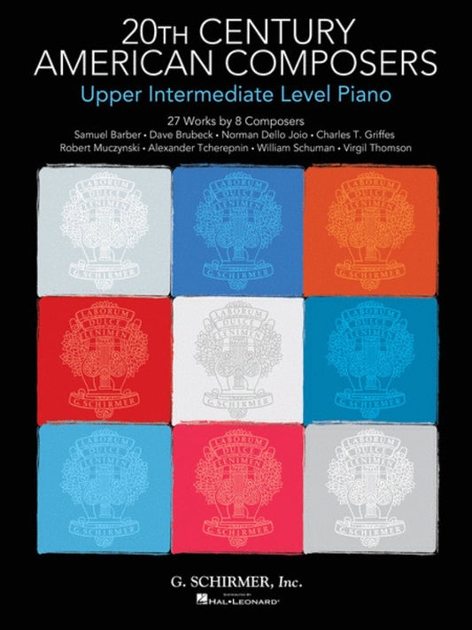 20th Century American Composers Upper Inter Piano (Softcover Book)