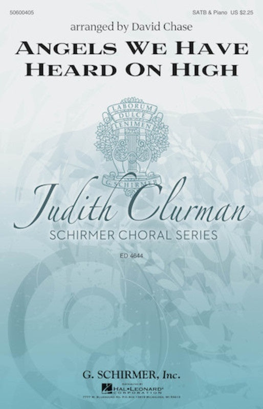 Angels We Have Heard On High SATB