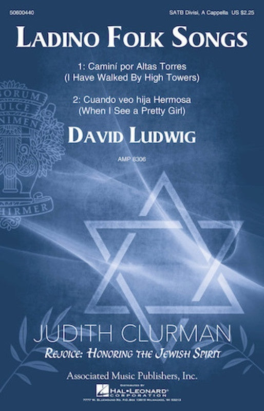 Ladino Folk Songs SATB Divisi A Cappella