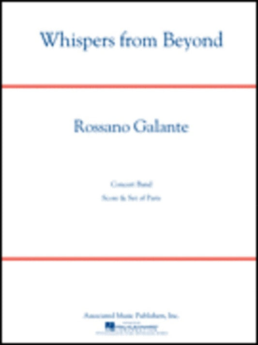 Schirmer - Whispers From Beyond Concert Band 3 Score/Parts