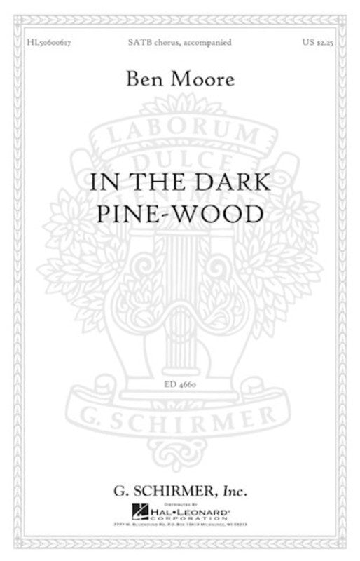 In The Dark Pine Wood SATB