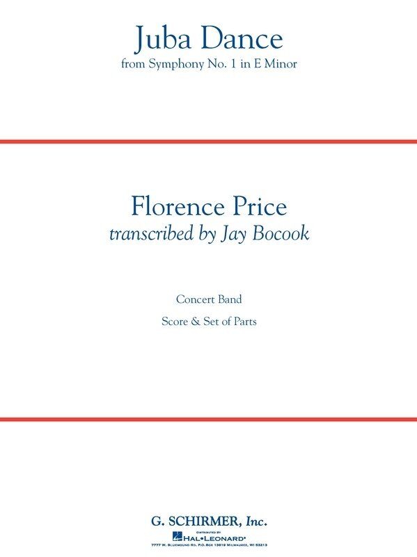 Juba Dance from Symphony No. 1 in E Minor by Florence Price for Band (Grade 4)