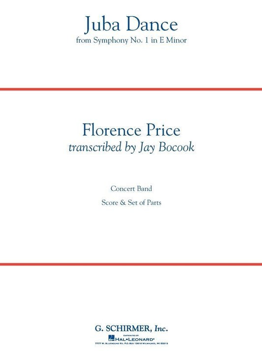 Juba Dance from Symphony No. 1 in E Minor by Florence Price for Band (Grade 4)