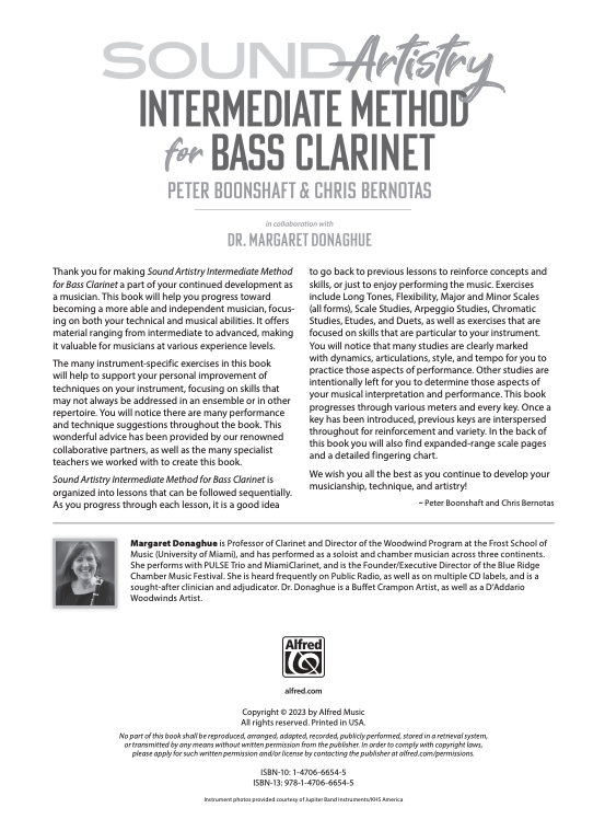 Sound Artistry Intermediate Method for Bass Clarinet — view 2