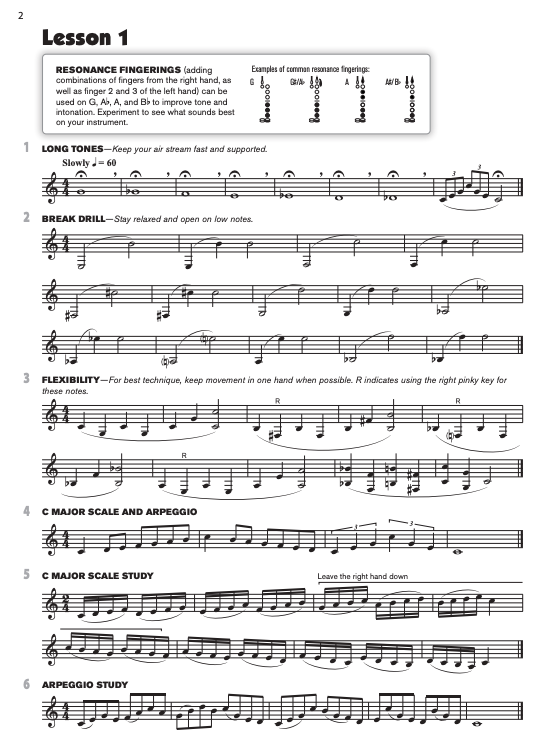 Sound Artistry Intermediate Method for Bass Clarinet — view 3