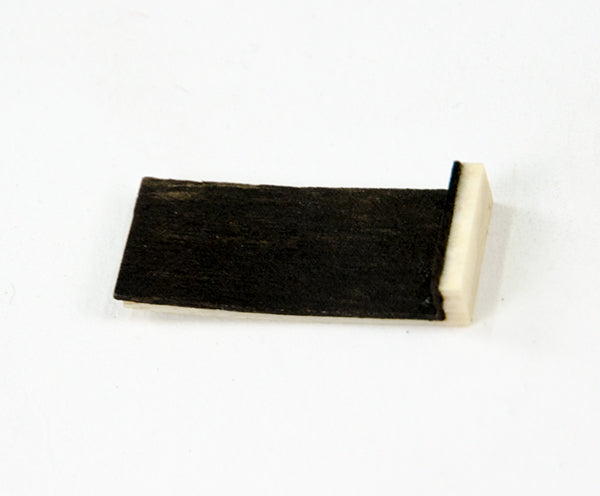 Violin Bow Tip-Mammoth Ebony Lin.-Bent