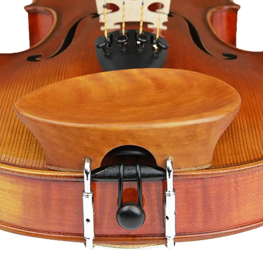 Violin Chinrest Flesch Style New Model Boxwood