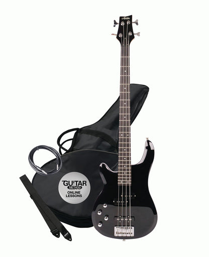 Ashton AB4LBK Bass Guitar Only Left handed