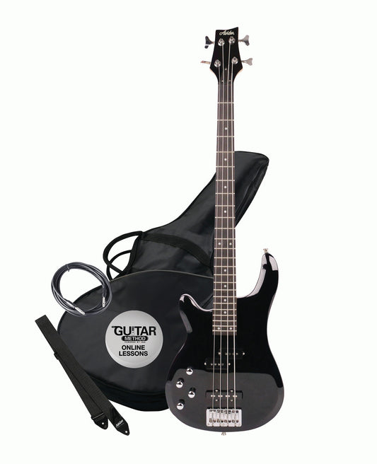 Ashton AB4LBK Bass Guitar Only Left handed