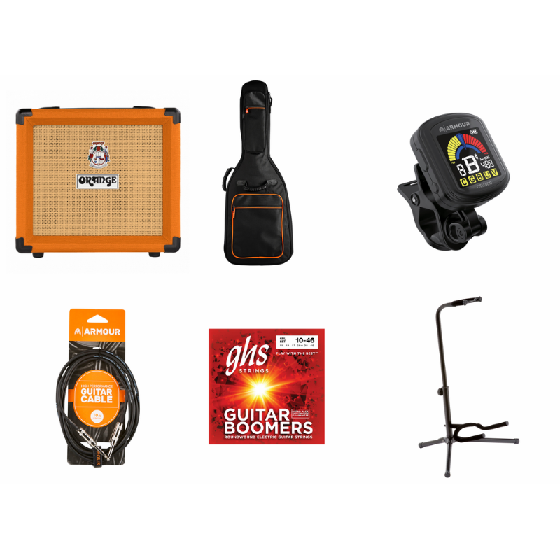 Armour Orange Electric Guitar Add On Pack — view 3