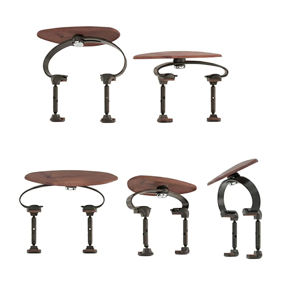 Pirastro KorfkerSpring Chinrest for Violin and Viola with Adjustable Height and Position — view 4