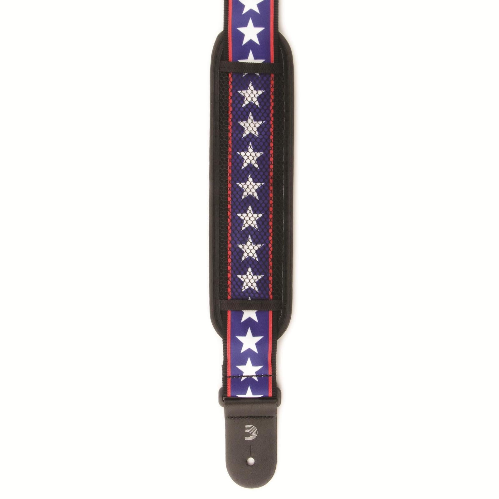 50MM Strap-Stars and Stripes w/ Pad