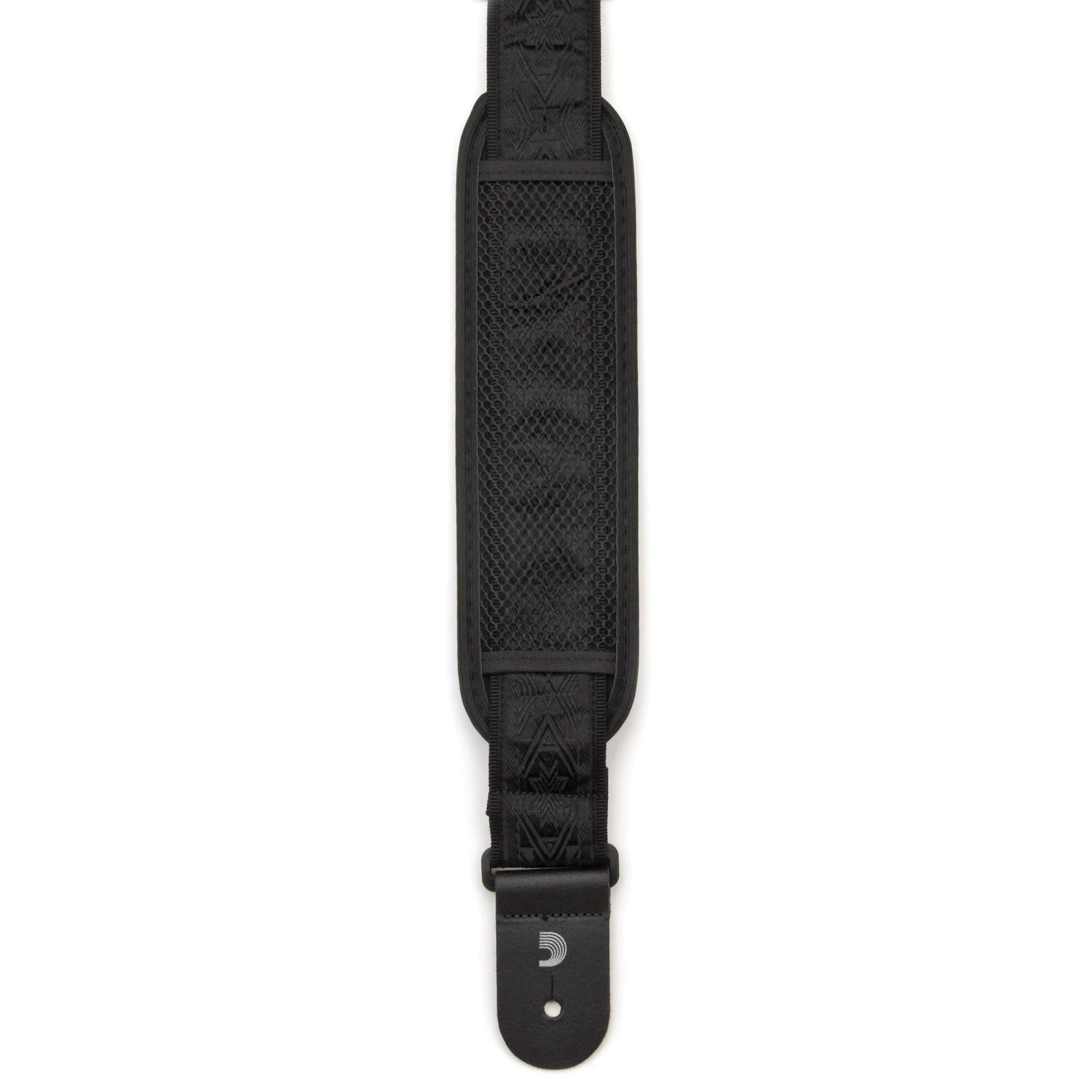 50MM Strap-Black Satin w/ Pad