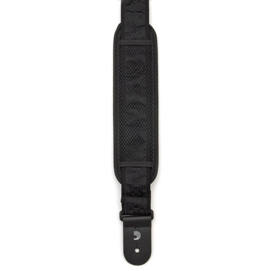 50MM Strap-Black Satin w/ Pad
