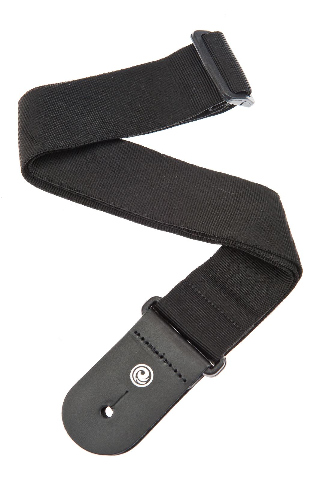 Planet Waves Woven Guitar Strap, Black Tube