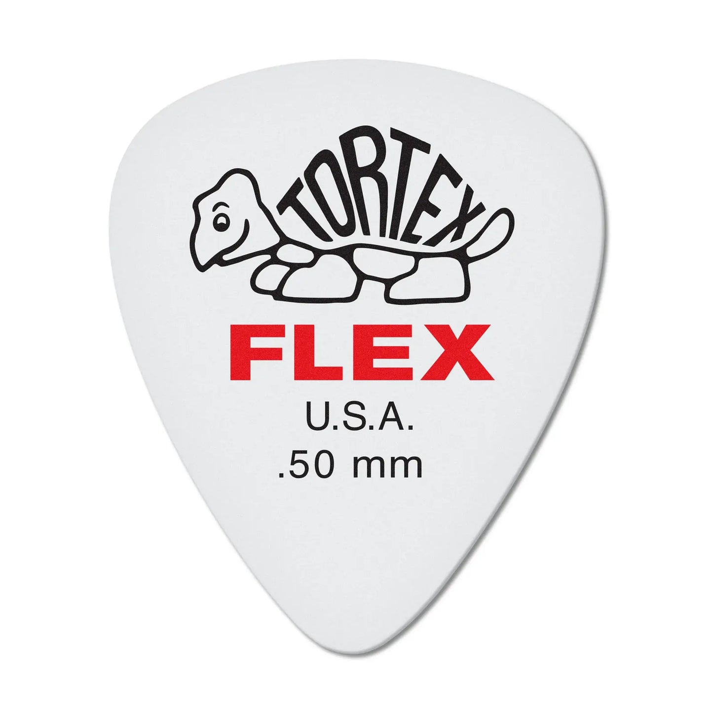 Jim Dunlop .50 Tortex Flex Standard Guitar Pick  (Single)