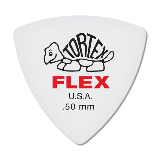 Jim Dunlop .50 Tortex Flex Triangle Guitar Pick (Single)
