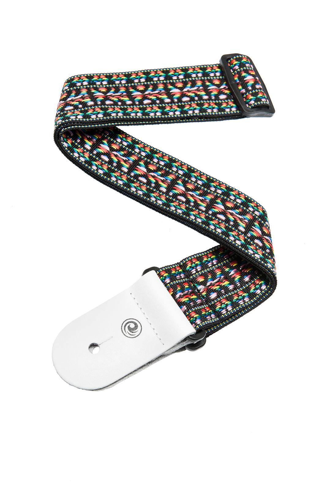 Planet Waves Woven Guitar Strap, Hootenanny Multi-Color