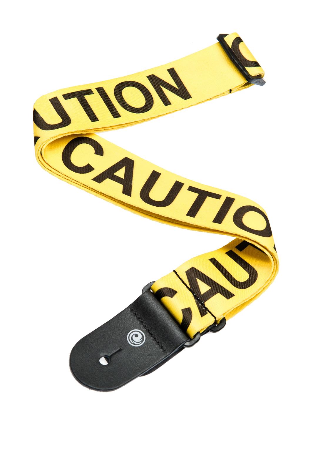 Planet Waves Woven Guitar Strap, Caution