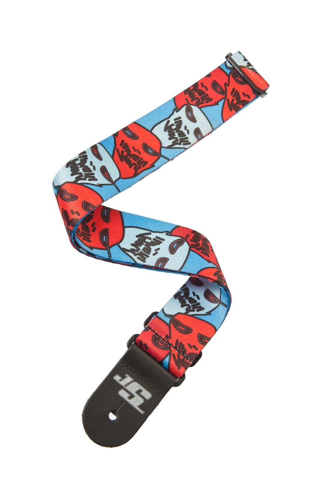 Planet Waves Joe Satriani Guitar Strap, Ghost