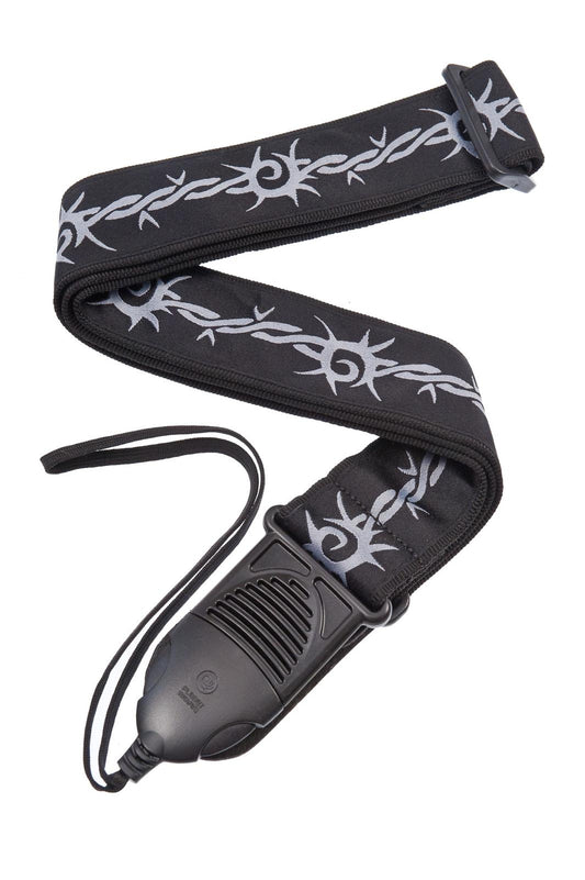 Planet Waves Acoustic Quick Release Guitar Strap, Barbed Wire