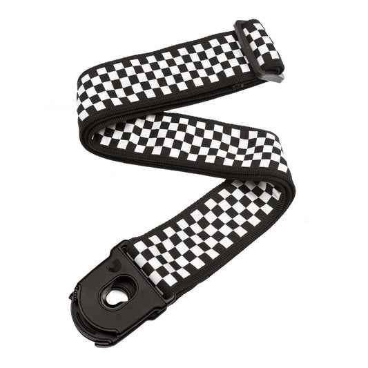 Planet Waves Planet Lock Guitar Strap, Check Mate
