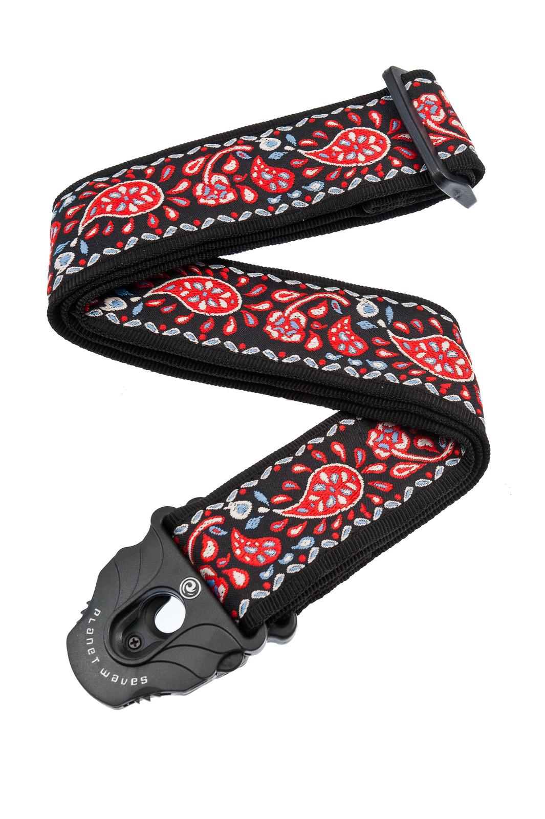 Planet Waves Planet Lock Guitar Strap, Tapestry