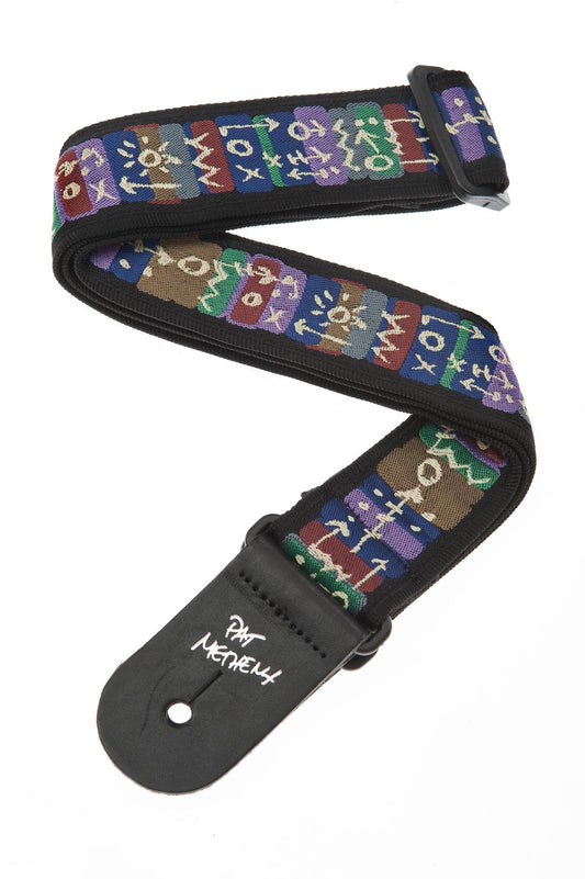 Planet Waves Pat Metheny Guitar Strap, Watercolors