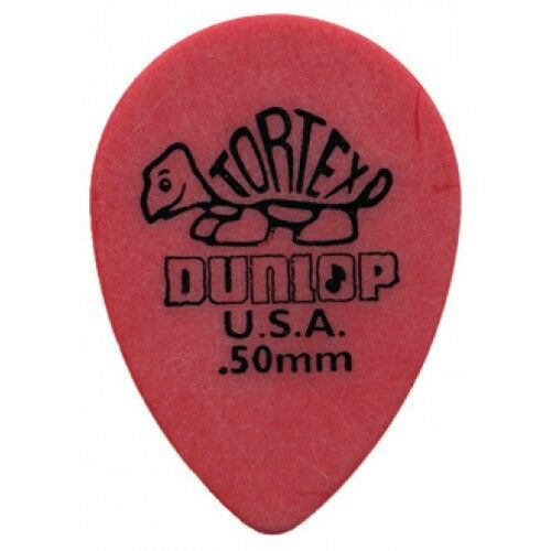 24 x Jim Dunlop Tortex Small Tear Drop .50MM Gauge Guitar Picks 423R