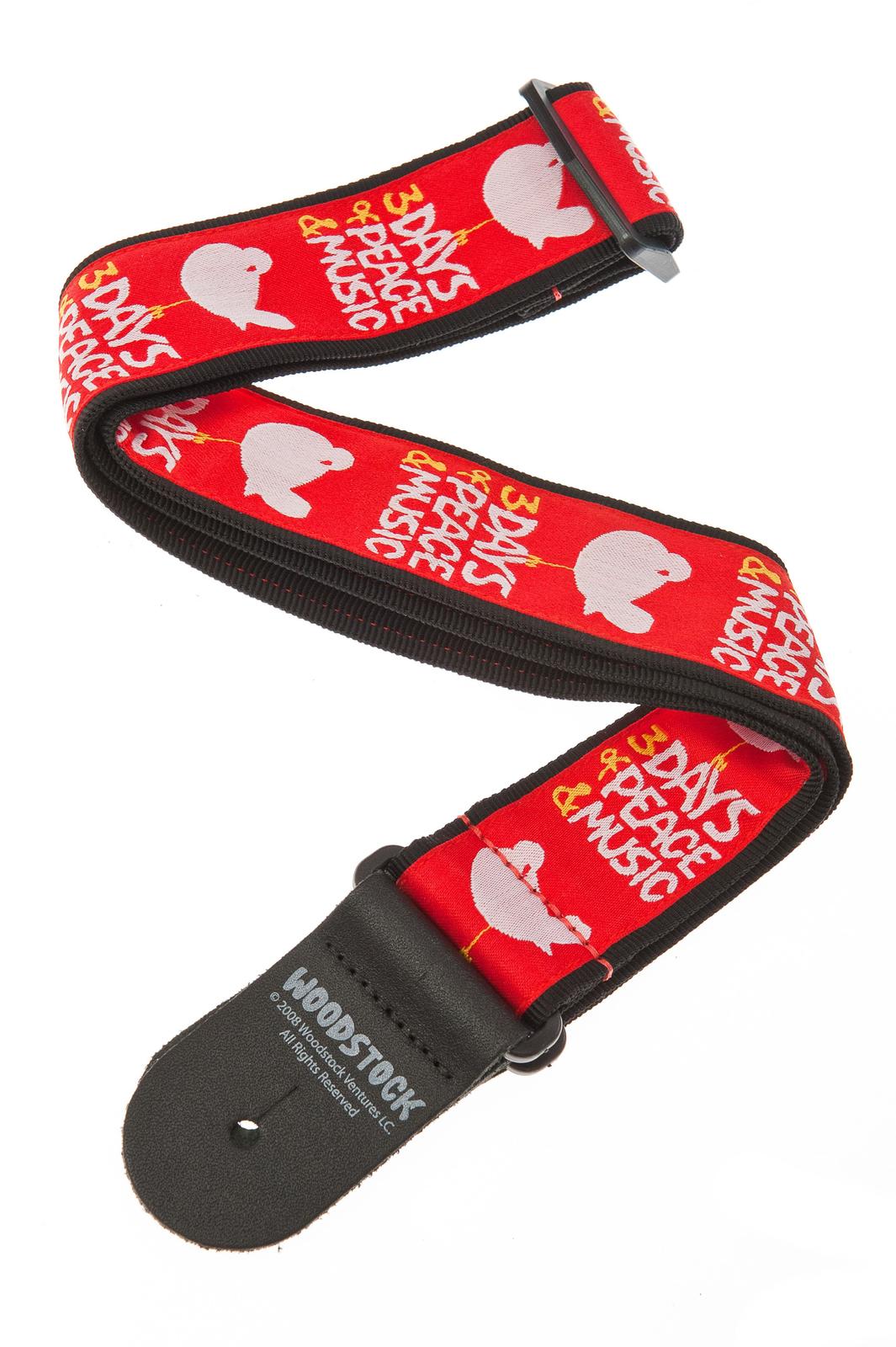 Planet Waves Woodstock Guitar Strap, 3 Days