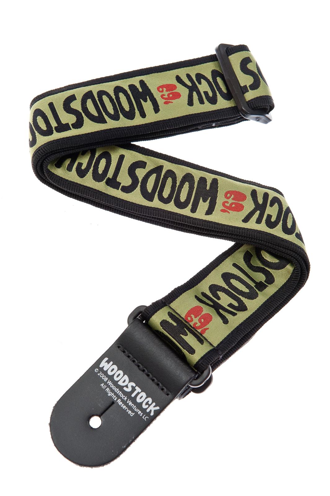 Planet Waves Woodstock Guitar Strap, Army 69