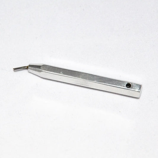 Violin Chinrest with Angled Aluminium Handle