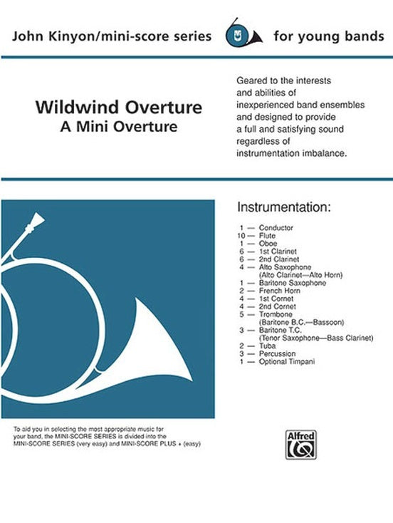 Wildwind Overture Concert Band Sheet Music Grade 1