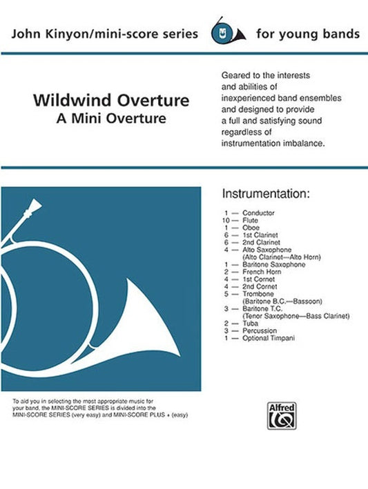 Wildwind Overture Concert Band Sheet Music Grade 1