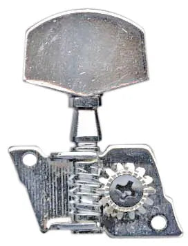 Custom Eagle Acoustic Machine Heads 3-A-Side Singles Chrome