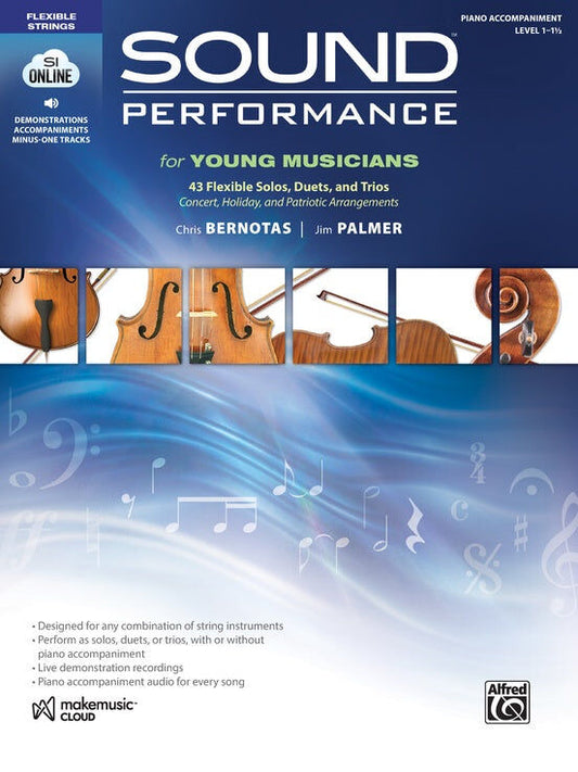 Sound Performance for Young Musicians Strings Piano Book