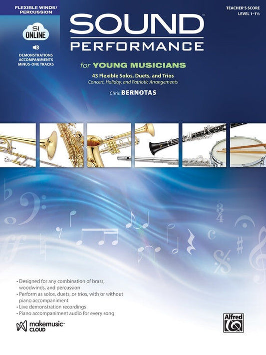 Sound Performance for Young Musicians Winds Score Book
