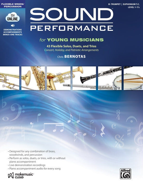 Sound Performance for Young Musicians Trumpet/Euphonium T.C. Book