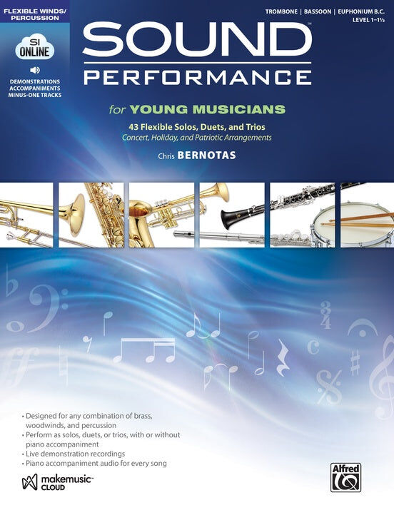 Sound Performance for Young Musicians Trombone Book