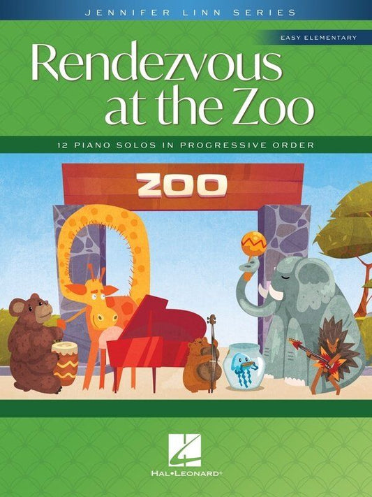 Rendezvous at the Zoo: 12 Piano Solos in Progressive Order, Jennifer Linn Series